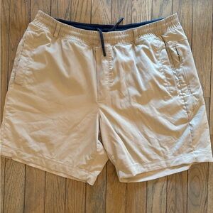 Birddog khaki 7 inch shorts